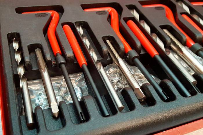 Kit de reparación de roscas e insertos Ruhlmann