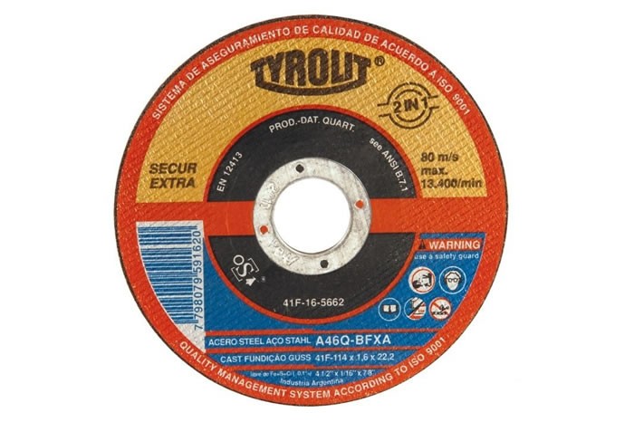 Discos de corte para hierro