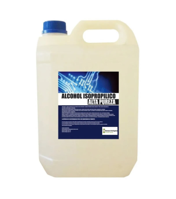 Alcohol Isopropilico Alta Pureza 5Lt