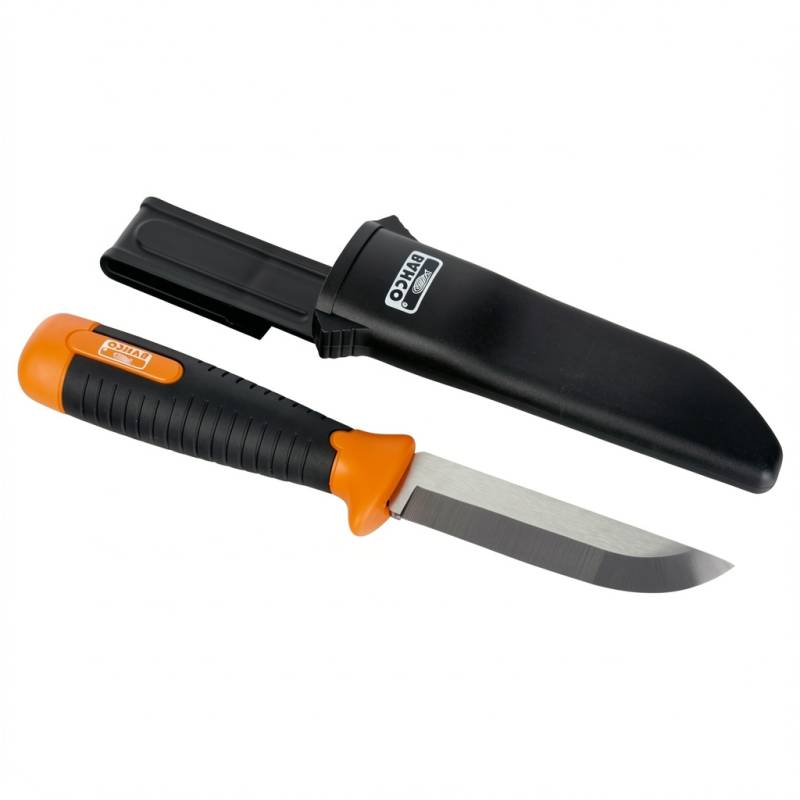 Cuchillo Formon Alta Resist. Hoja Curva 25Mm C/Funda  Bahco -- 2449