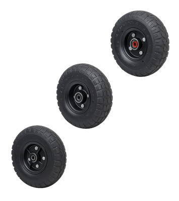 Ruedas Neumáticas Sueltas C/Llanta Plástica