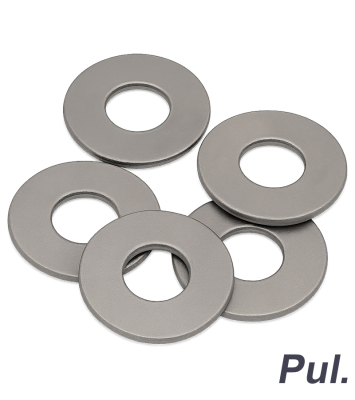 Arandelas Planas De Zinc X Un.