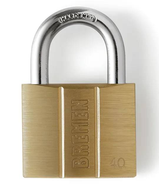 Candado  Bronce Pesado Bremen