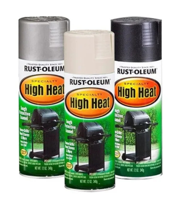 Pinturas Alta Temp. En Aerosol 340Gr Rust-Oleum