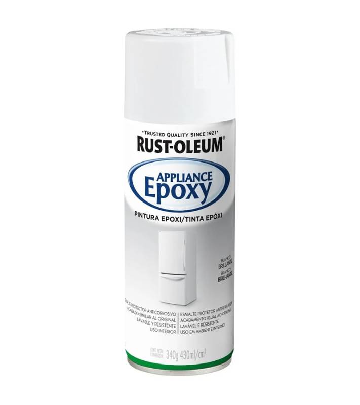 Pintura En Aerosol Epoxi Blanco Brillante 340Gr  Rust Oleum