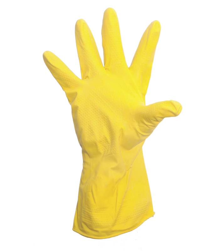 Guantes Latex Domestico Amarillo Xl  Mediglove