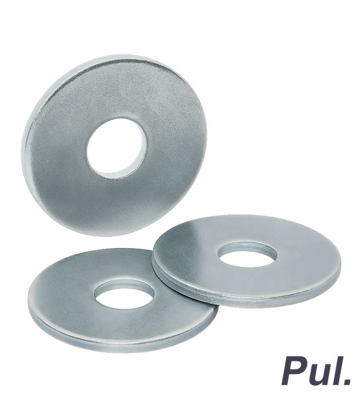 Arandelas Chapistas De Zinc X Un.