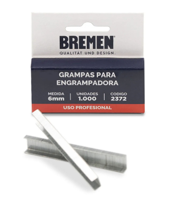 Grampa P/Engrampadora Manual 6 Mm Bremen