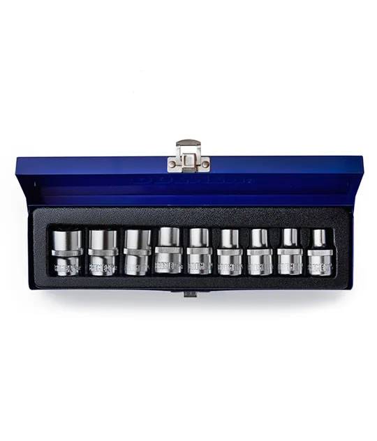 Juego De Bocallaves Torx Hembra Enc.1/2 (9 Pzas) Bremen