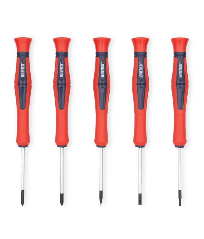Juego De Destornilladores Electronica (5Pzas) Bremen