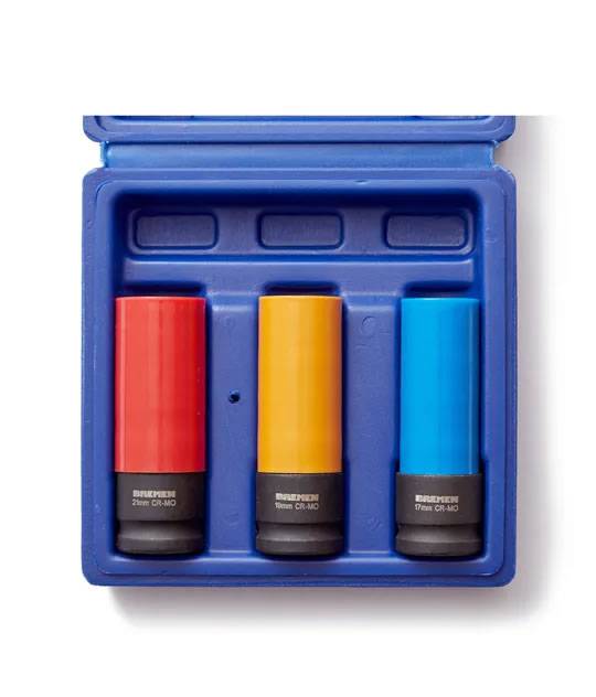 Juego De Bocallaves Enc.1/2 Pared Fina (Mm 3 Pz) Bremen