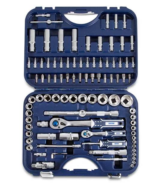 Juego De Bocallaves Enc.1/4-1/2 (Mm 94 Pz) Satinado Bremen