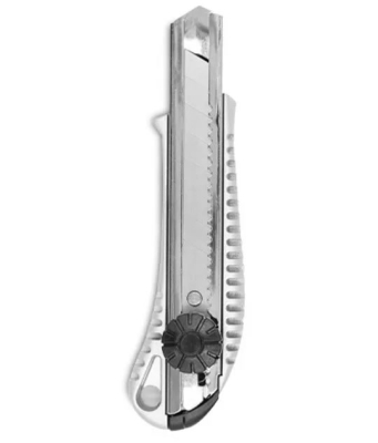 Cutter Metalico Retractil Con Rueda Bremen