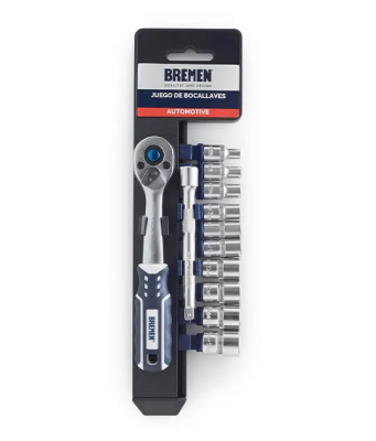 Juego De Bocallaves Enc.1/4 (Mm 12 Pz) Bremen