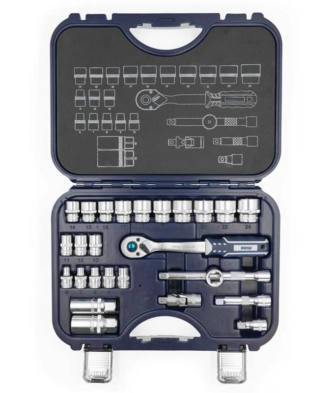Juego De Bocallaves 26Pzas Enc.3/8 Milm. Bremen