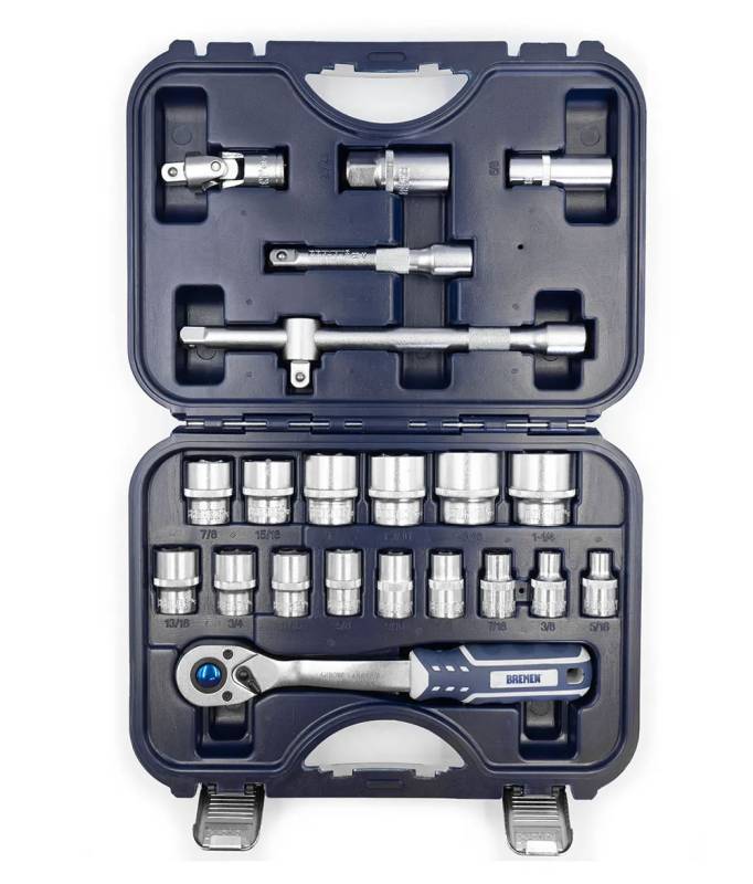 Juego De Bocallaves 22Pzas Enc.1/2 Pulg. Bremen