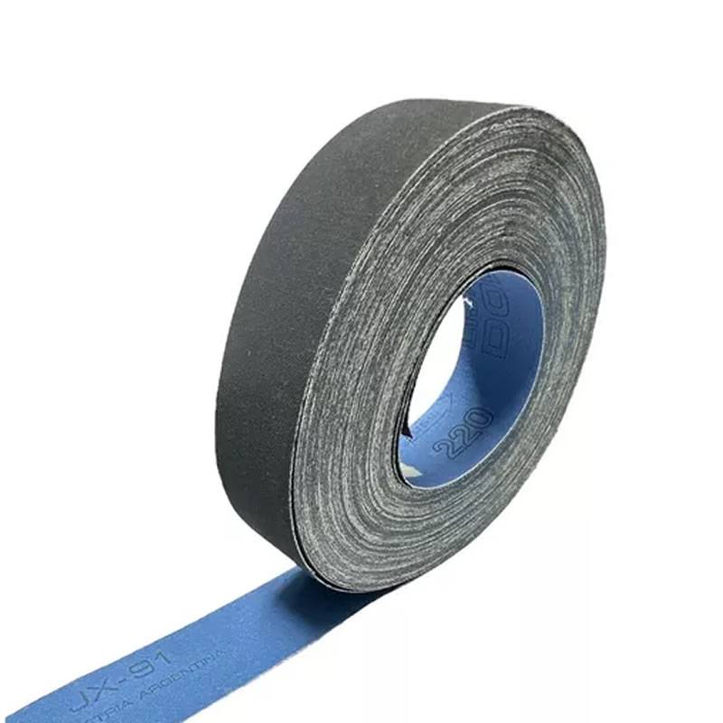 Rollo De Tela Esmeril En Cinta Ox/Alu 35Mm X 25 Mt. Doble A