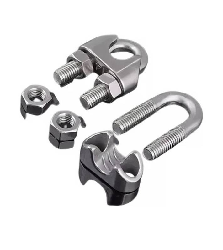 Grampas Prensacables Galvanizado Dogo