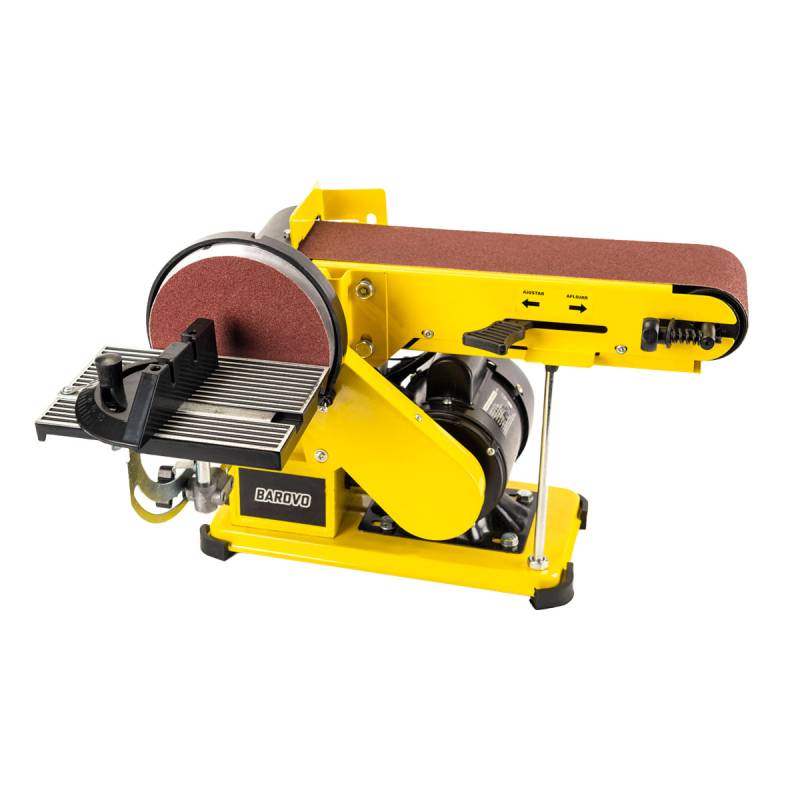 Lijadora De Banco 375W 100X914Mm Disco 150Mm -- Barovo**