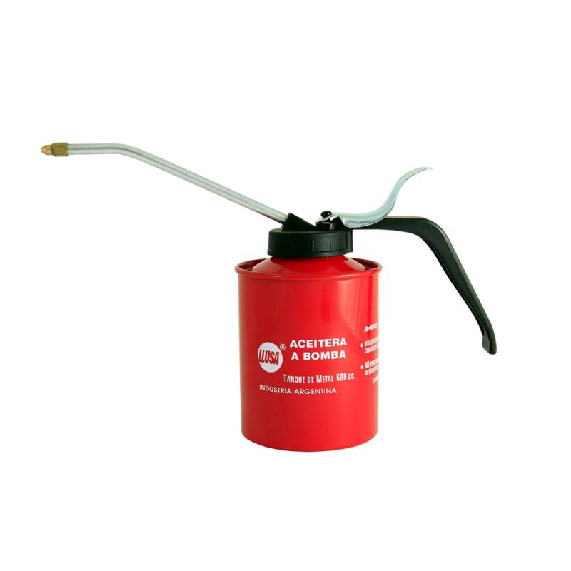 Aceitera Metal Pico Fijo 600 C.c.llusa