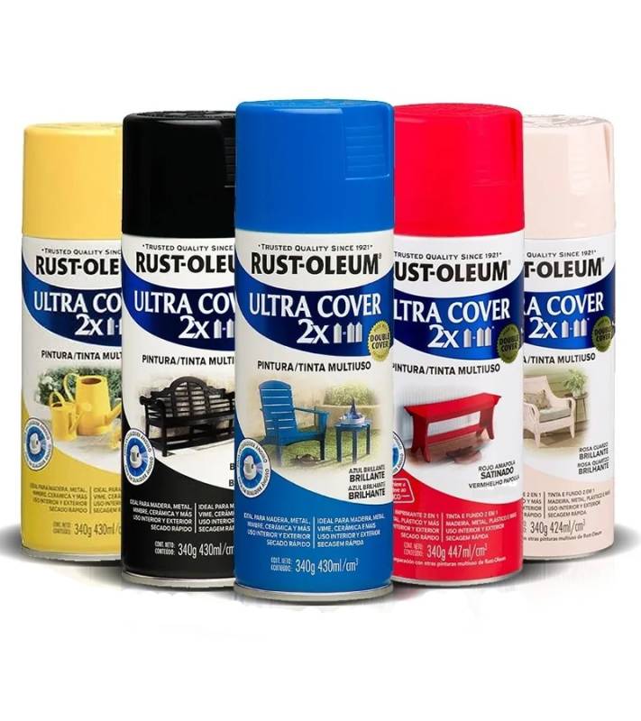 Pinturas En Aerosol Cover 2X 340Gr  Rust-Oleum