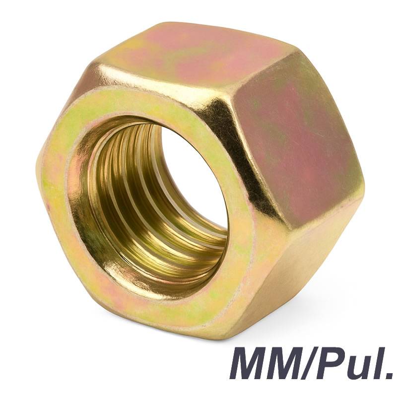 Tuercas Acero G8 Zincadas