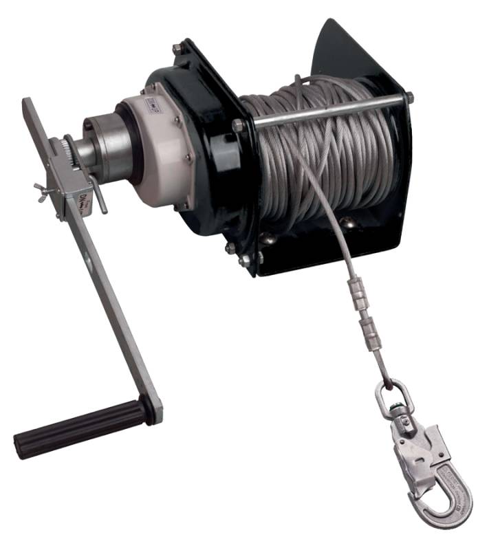 Malacate Para Tripode Cable De Acero Deltaplus