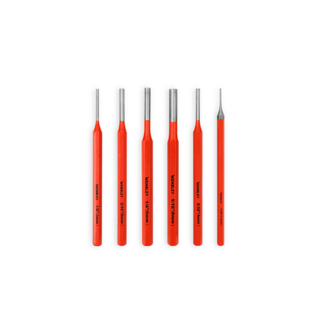 Punzon Saca Espiga Jgo 6 Pz. -- Wembley