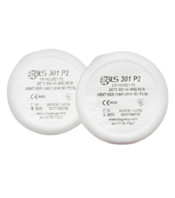 Kit Prefiltro 301 P2 (P2R) - 8117008 - Bls