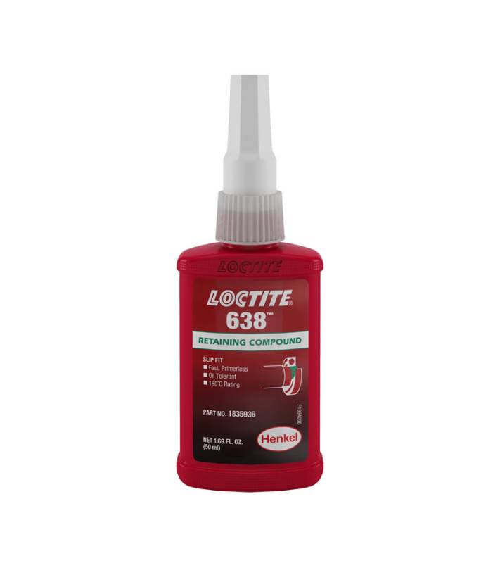 Retenedor De Alta Resistencia Y Curado Rápido 638 250Gr  Loctite