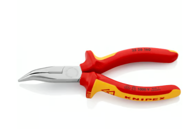 Pinza De Punta 2561-160 Media Caña Curva -- Knipex