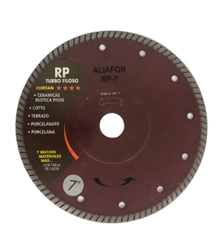 Discos De Diamante Rp Turbo Filoso Aliafor