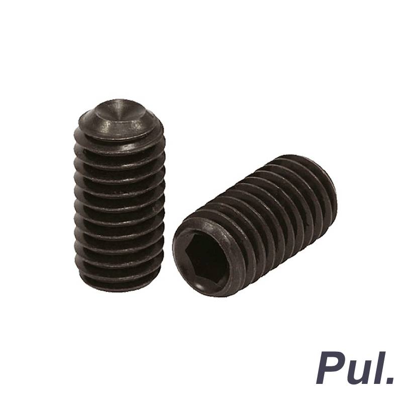 Gusanos Allen Acero 12.9 Sin Cabeza Pulgadas