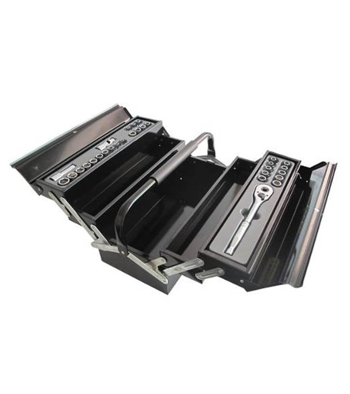 Caja De Herram.fuelle Metalica C/Herram.72677  Stanley