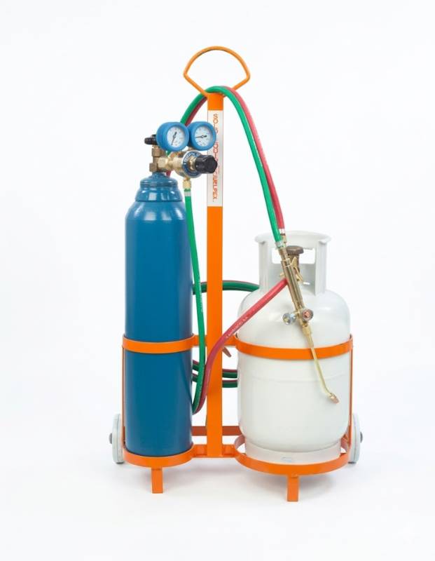 Equipo Sold. Tubo 1 M3 Oxigeno Y Garrafa 5Kg Propano -- Duplex