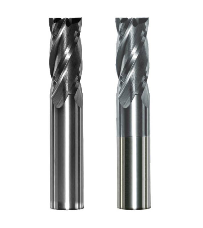 Fresas Verticales 4 Cortes Metal Duro K10 Punta Plana Ezeta