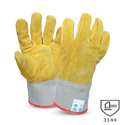 Guantes De Descarne Corto Americano Talle 10  Segod