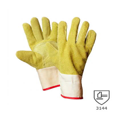 Guantes De Descarne Corto Puño Lona/Jean Talle 10 -- Segod Gd06 T.10