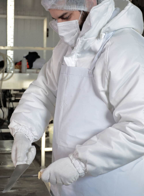 Delantal Pvc 90X120 Blanco Nubus