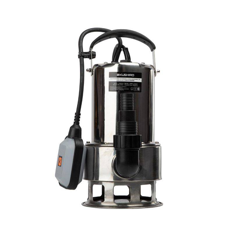 Bomba Sumergible 750W A/Suc Inox. -- Kushiro