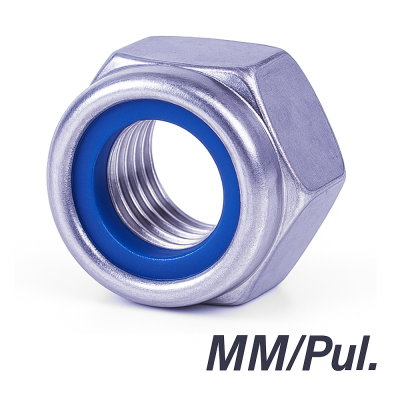 Tuercas Autofrenantes Hierro Zincado