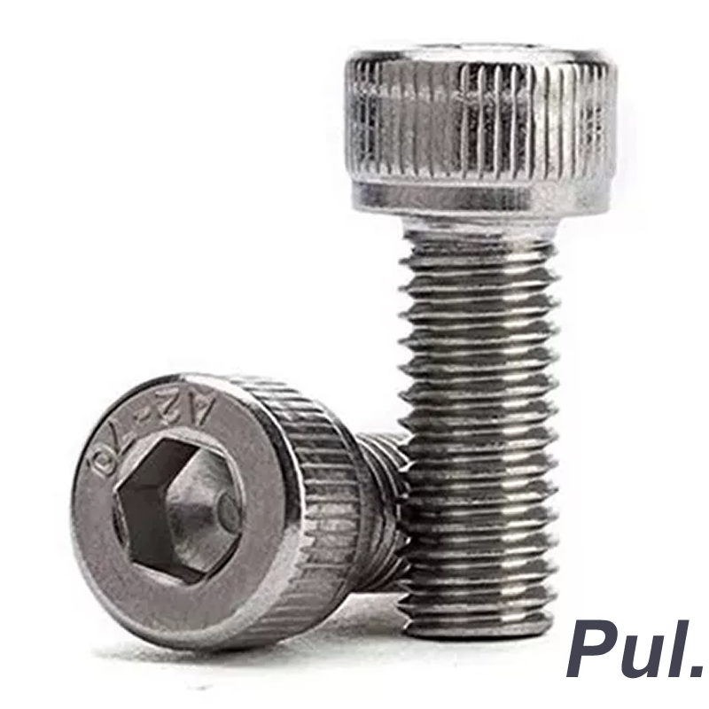 Tornillos Allen C/Cilíndrica En Pulgadas Inox.304