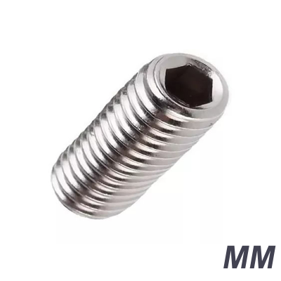 Tornillos Allen S/Cabeza Métricos Inox.304