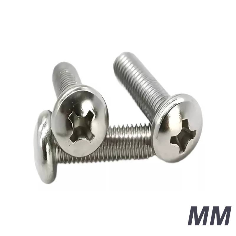 Tornillos C/Fijadora Métricos Inox.304