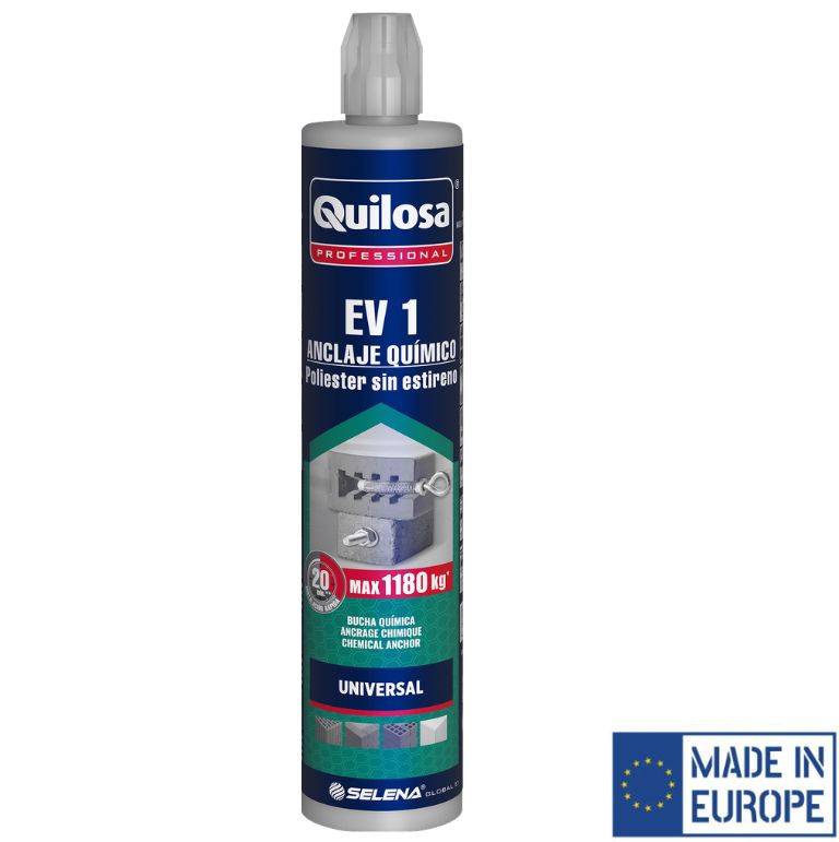 Broca Quimica P/Const.solida Y Hueco Carga Media Ev1 300Ml -- Quilosa