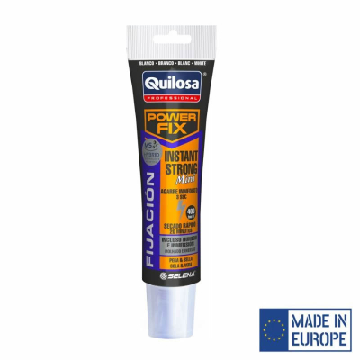 Pomo Adhesivo Ms Power Fix Instant Turbo Blanco 150 Gr Quilosa