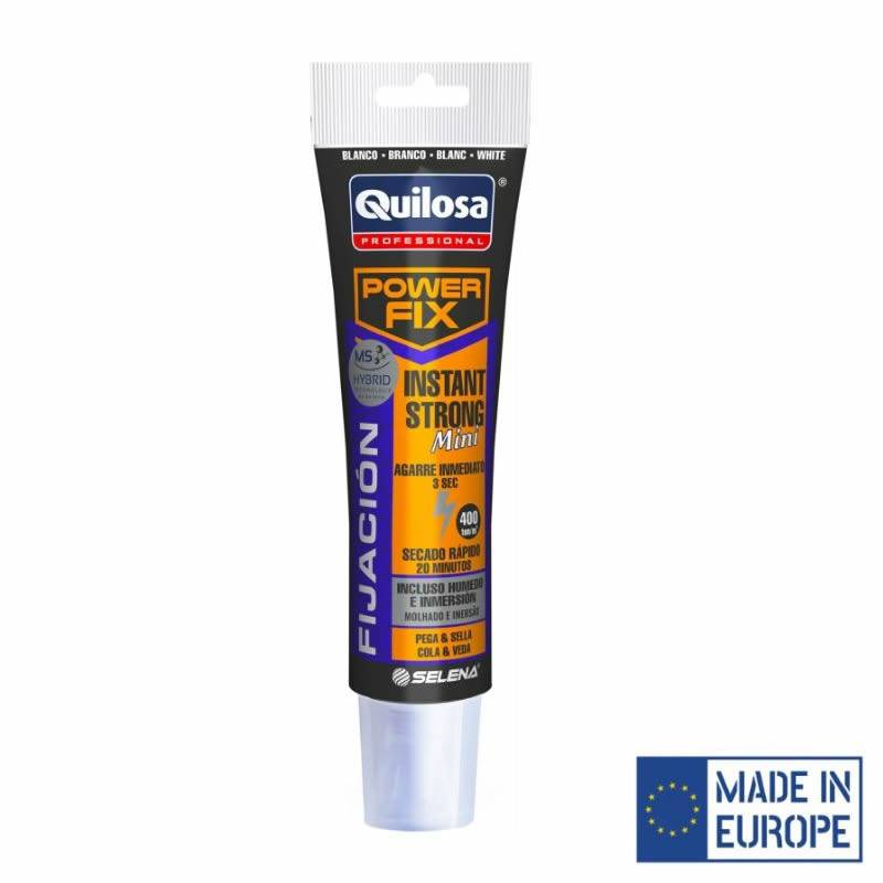 Pomo Adhesivo Ms Power Fix Instant Turbo Blanco 150 Gr Quilosa