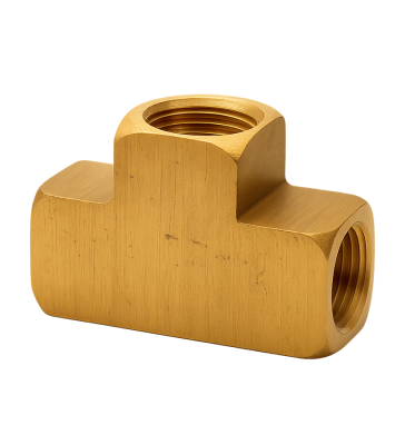 Tee 3 Lados De Bronce 545 Bspt