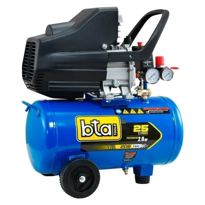 Compresor 25 Lts 2 Hp Monof -- Bta **