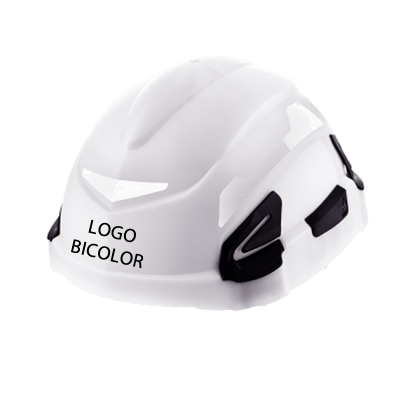 Grabado Logo Bicolor En Casco Libus